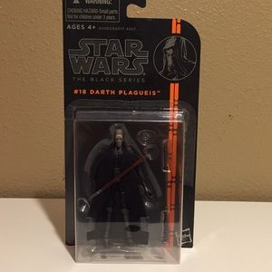 Very rare Star Wars black series Darth Plagueis